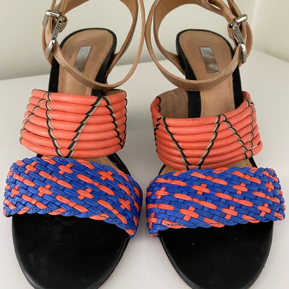 SCHUTZ Woman Leather Sandals - Picture 2 of 14